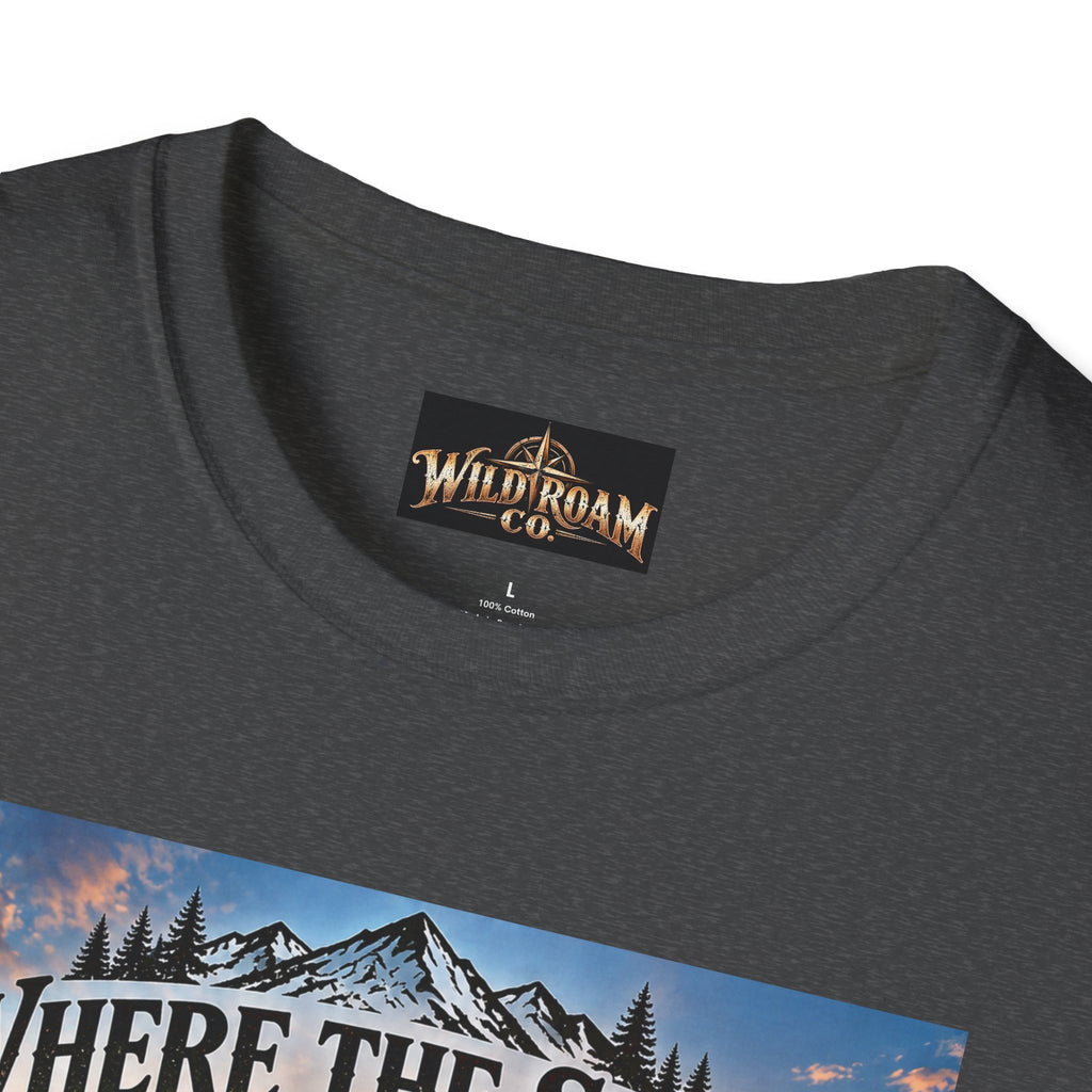 Men's Freedom Sunrise Christian T-Shirt – "Where the Spirit of the Lord is, there is Freedom"