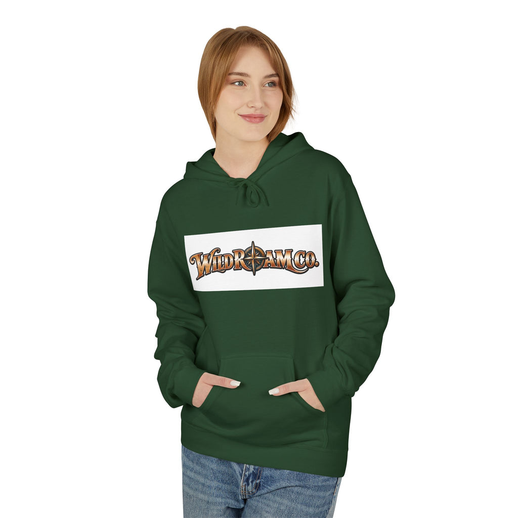 Wild & Free Hoodie — "Wild & Free to Roam" Ducks Graphic Pullover