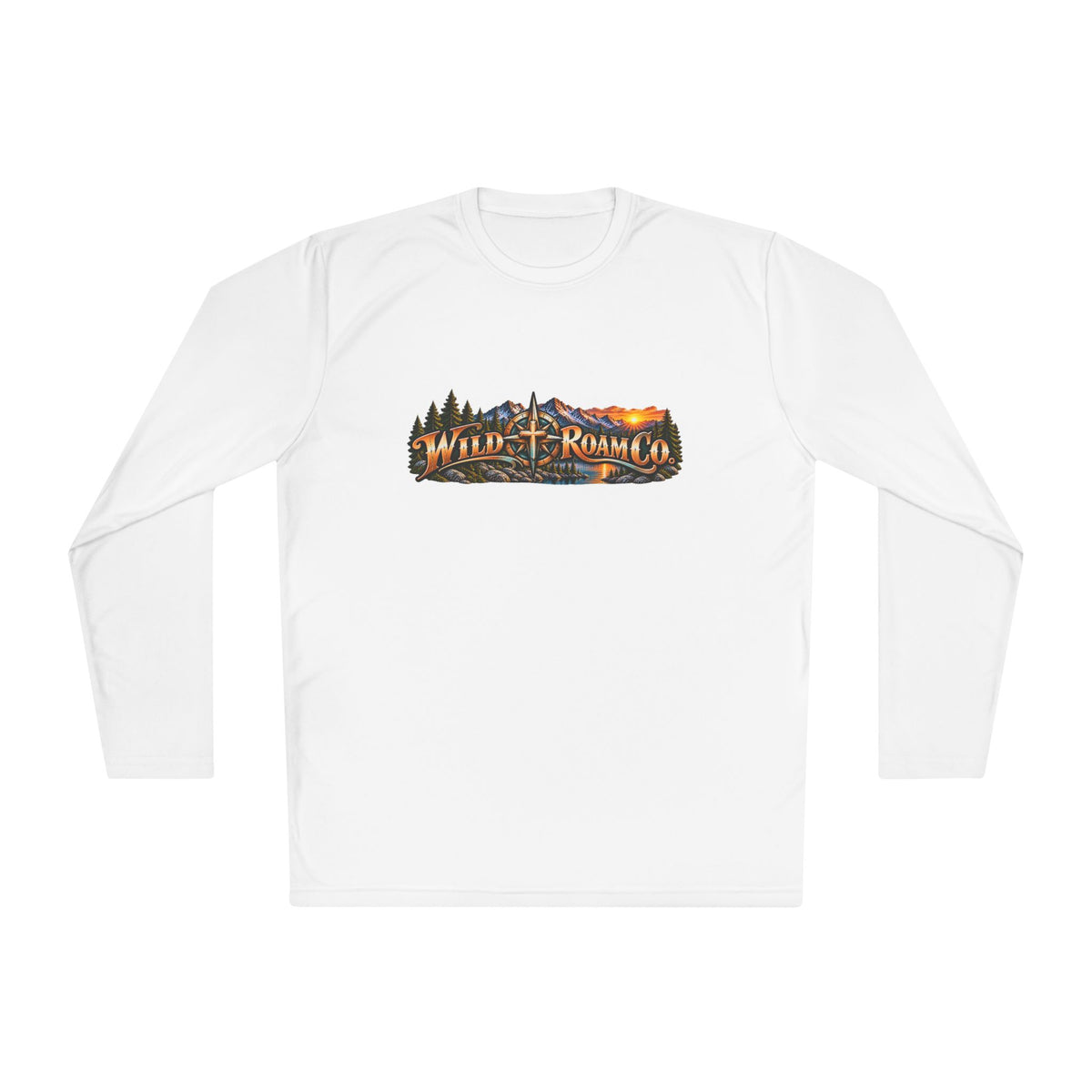 Men's Wild Roam Co. Faith Logo Scene Long Sleeve Tee