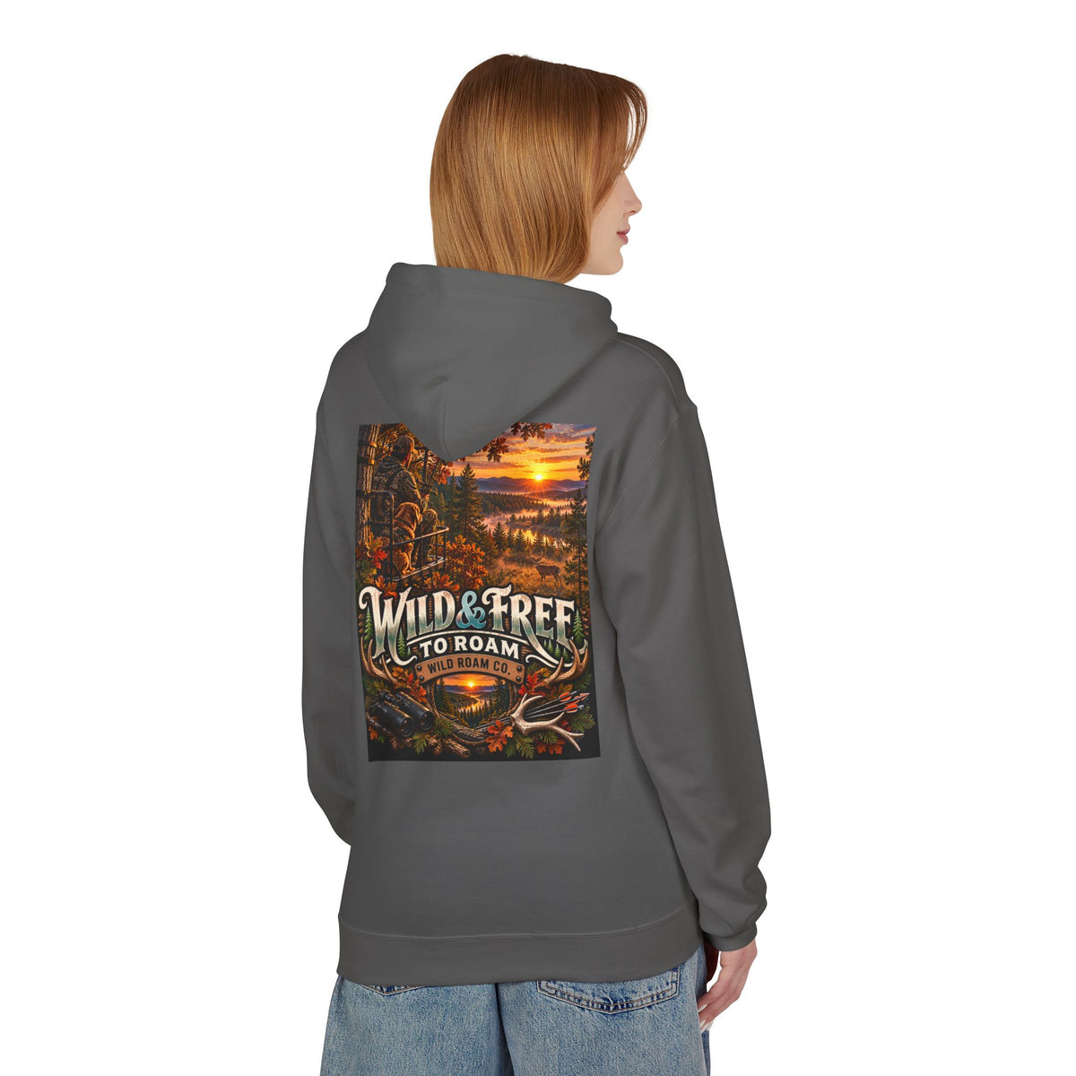 Wild Roam Co Hoodie-Deer Stand Adventure