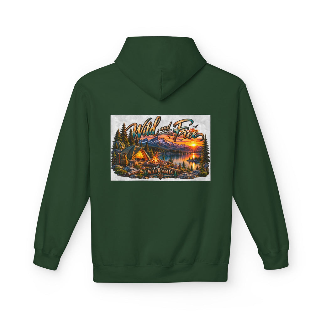 Wild Roam Co— "Wild & Free to Roam" Camping Graphic Hoodie