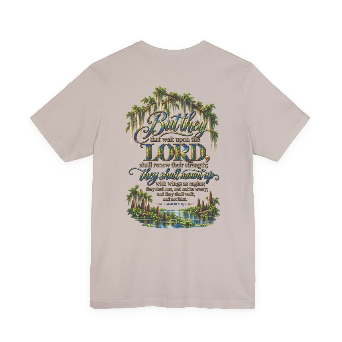 Wild Roam Co Unisex Tee-- Isaiah 40:31 Bayou Bird