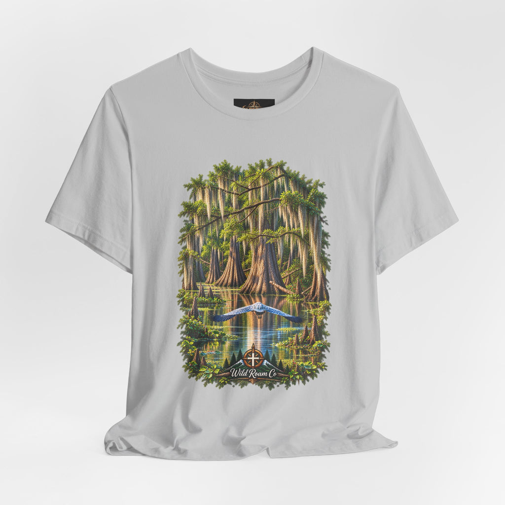 Wild Roam Co Unisex Tee-- Isaiah 40:31 Bayou Bird