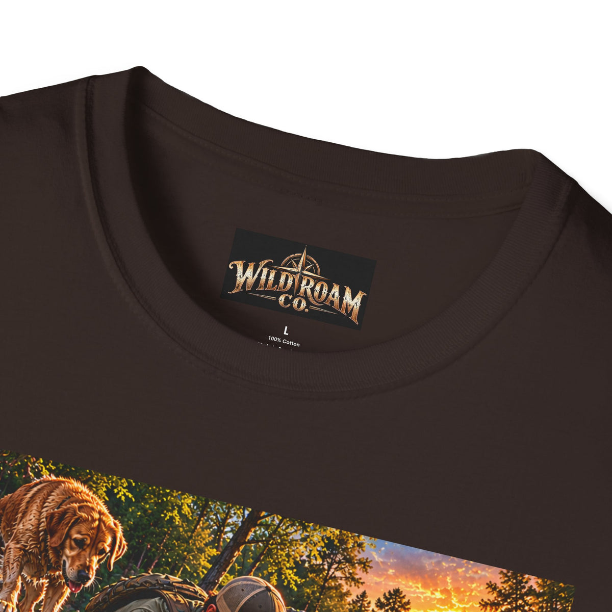 Wild & Free To Roam T-Shirt — Outdoor Fishing Adventure Graphic Tee