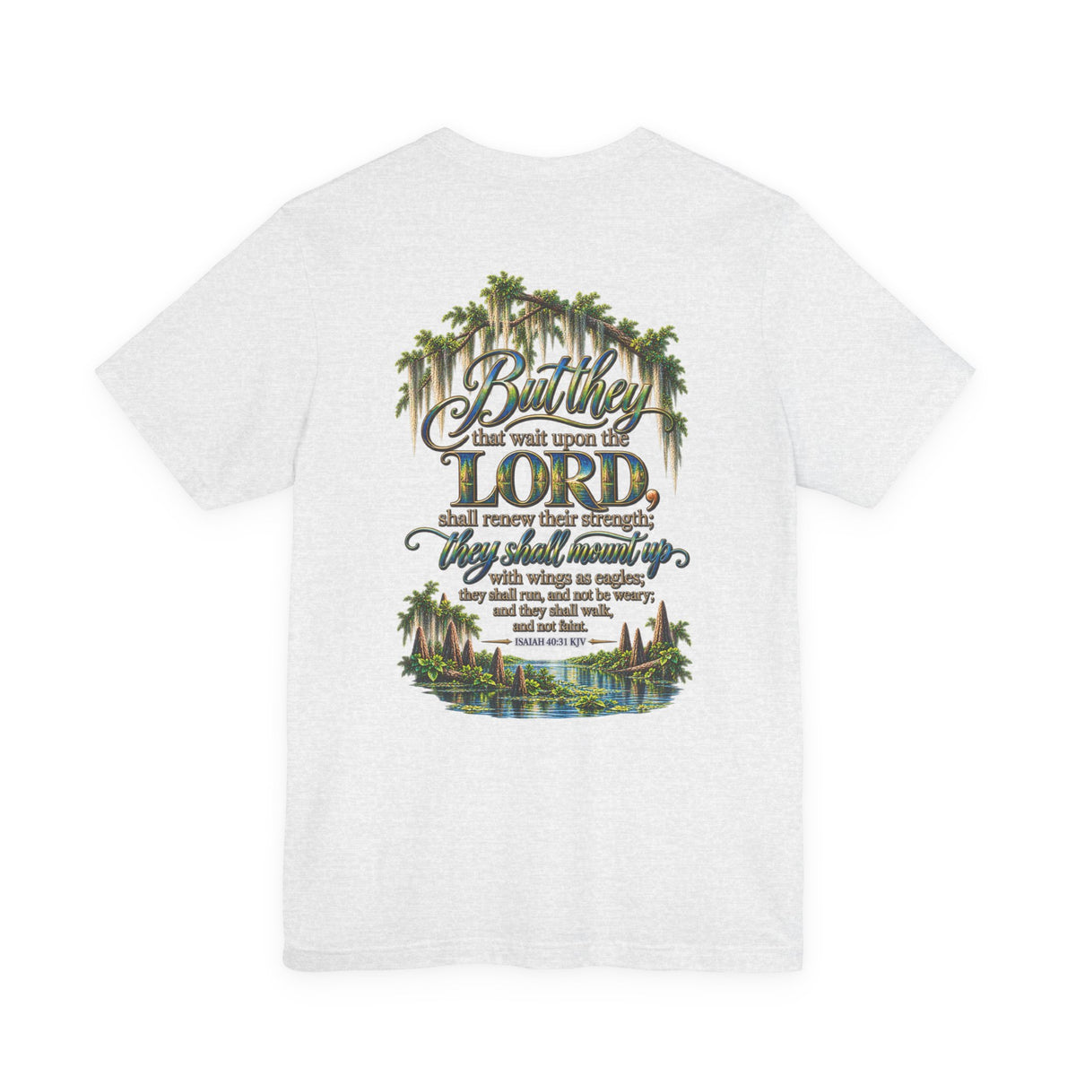 Wild Roam Co Unisex Tee-- Isaiah 40:31 Bayou Bird