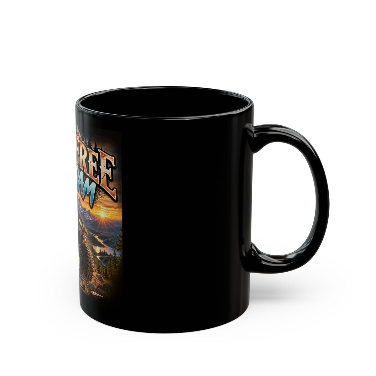 Wild & Free to Roam Mug — Off-Road Jeep Adventure Coffee Cup