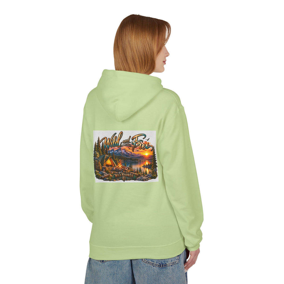 Wild Roam Co— "Wild & Free to Roam" Camping Graphic Hoodie