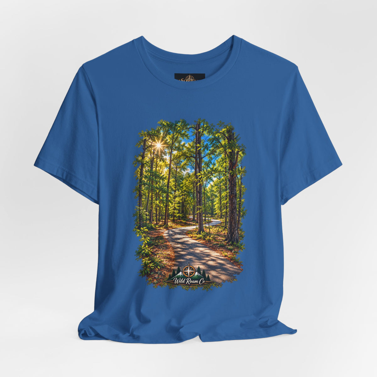 Wild Roam Co Unisex Tee-Psalms 119:105 Nature Path