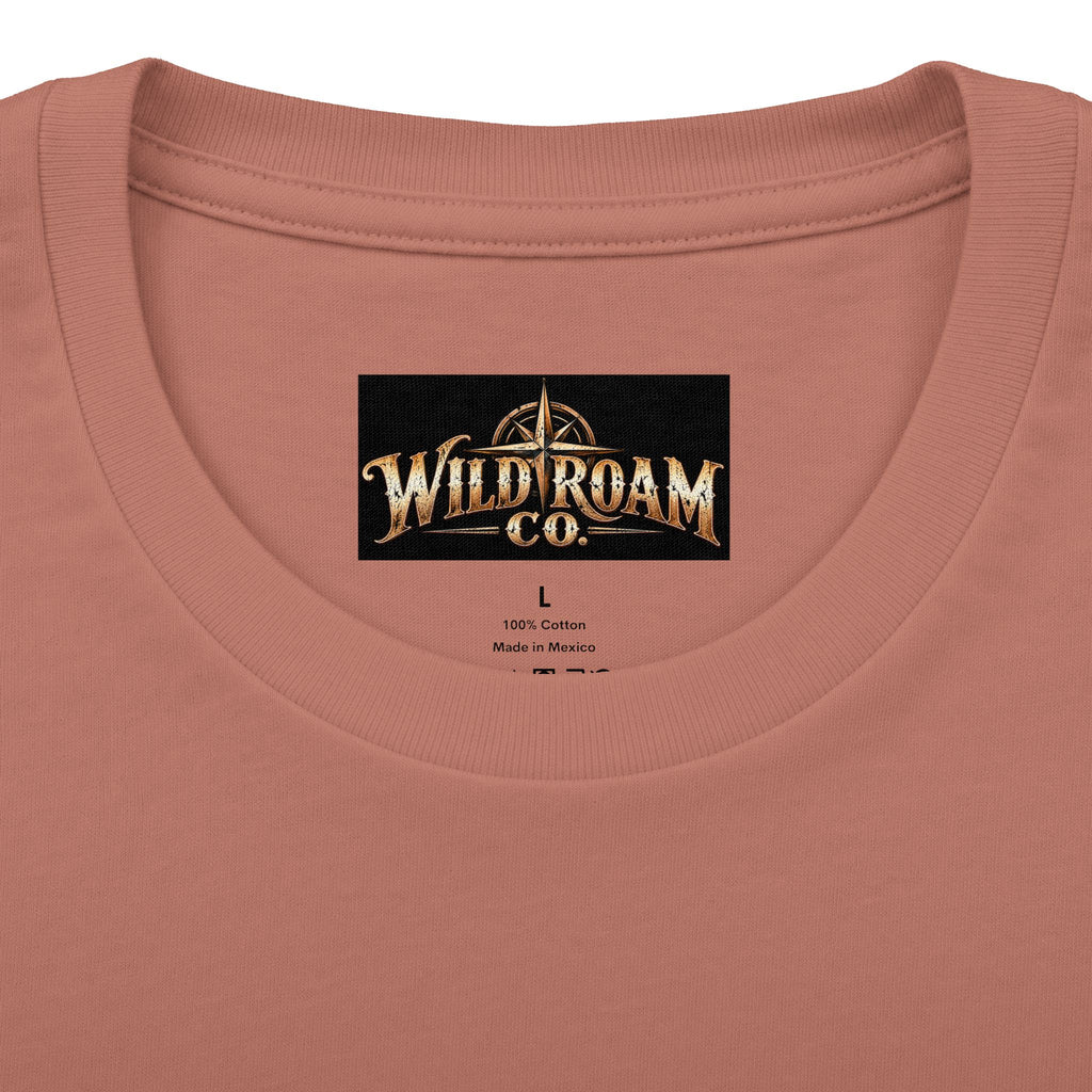 Women's Christian Shepherd Psalm T-Shirt — "He Leads Me Beside Quiet Waters" Scenic Faith Tee