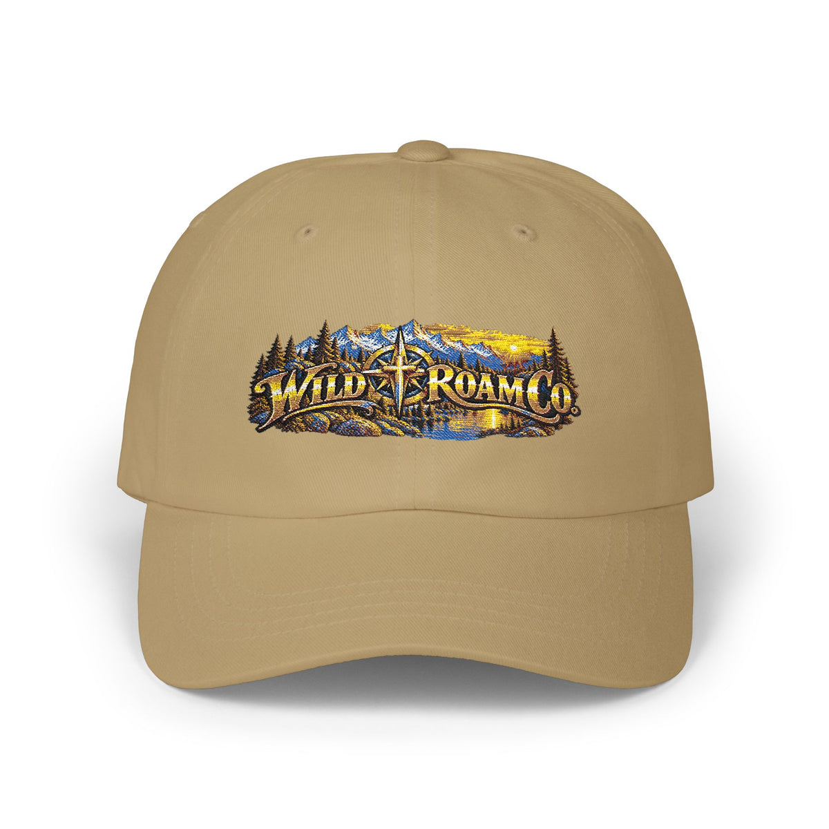 Dad Cap — "Wild Roamer" Mountain Adventure Hat