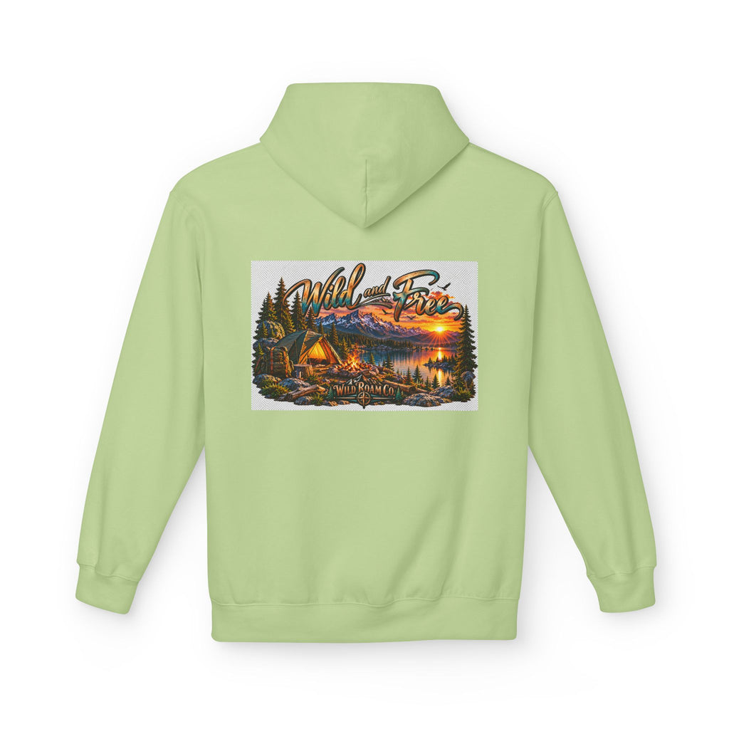 Wild Roam Co— "Wild & Free to Roam" Camping Graphic Hoodie