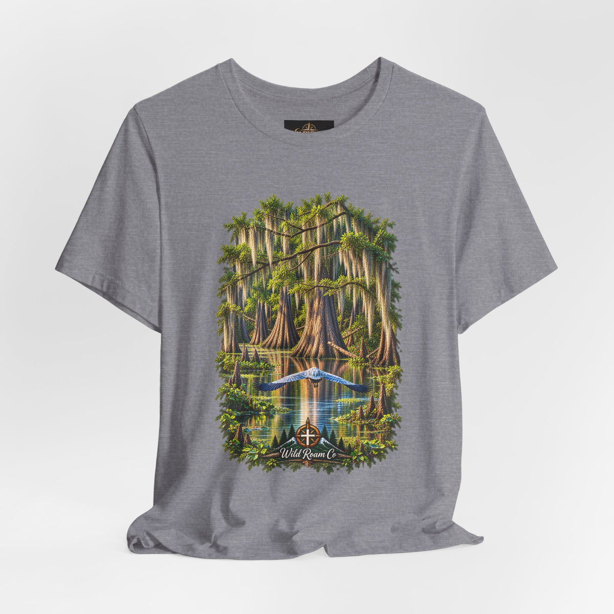 Wild Roam Co Unisex Tee-- Isaiah 40:31 Bayou Bird