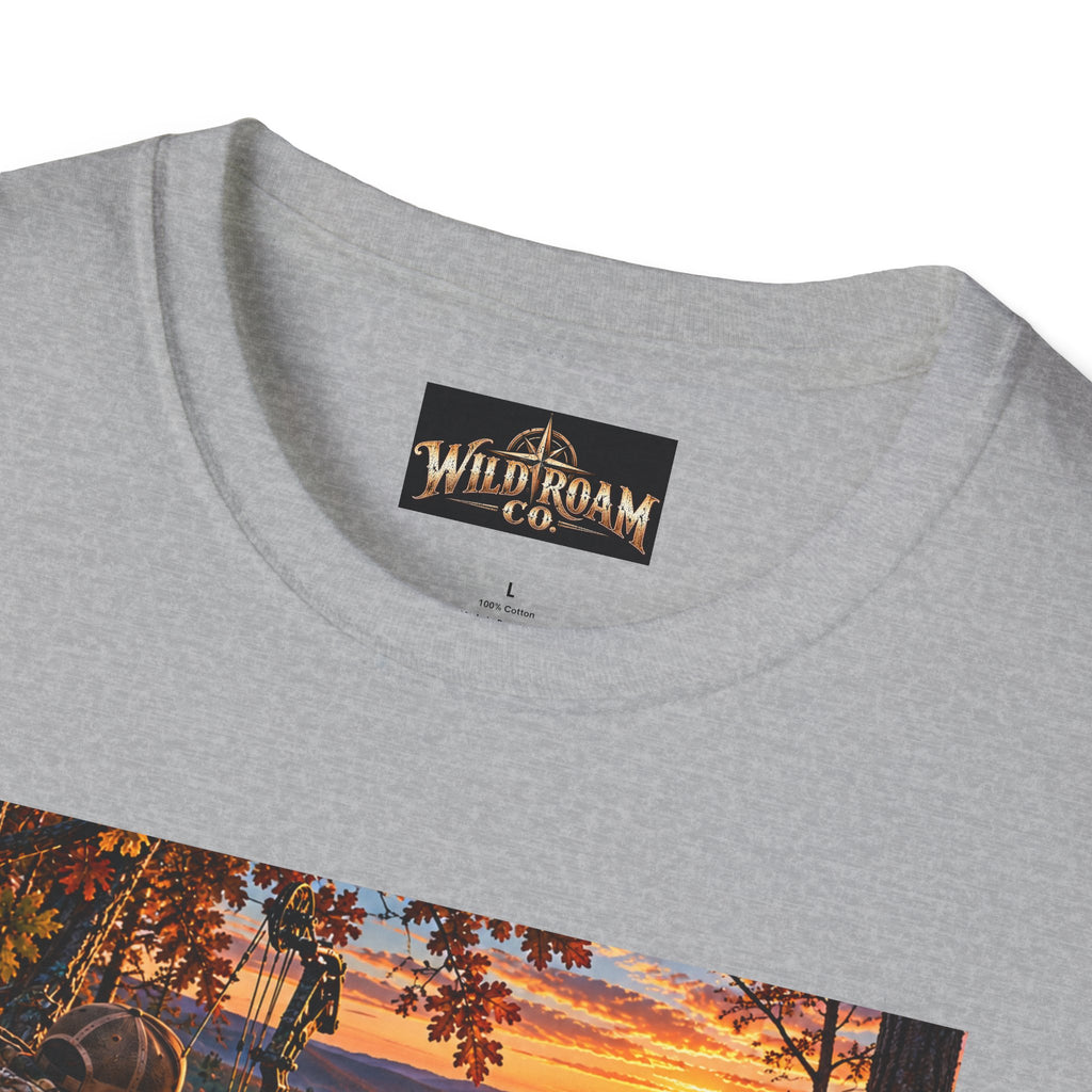 Wild & Free to Roam T-Shirt — Scenic Wilderness Sunset Adventure Tee