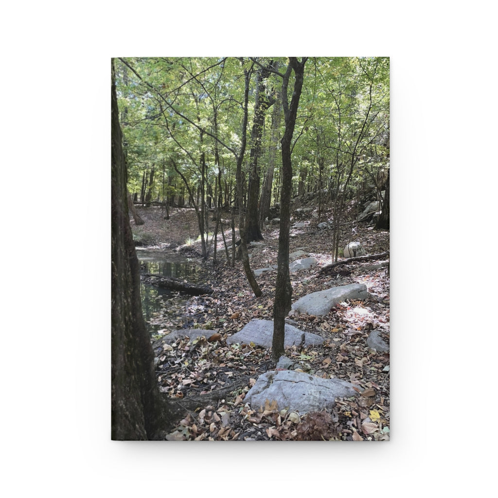 Woodland Trail Hardcover Journal — Lined Nature Notebook for Hiking, Forest Journaling & Writing