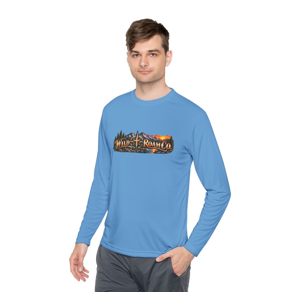 Men's Wild Roam Co. Faith Logo Scene Long Sleeve Tee
