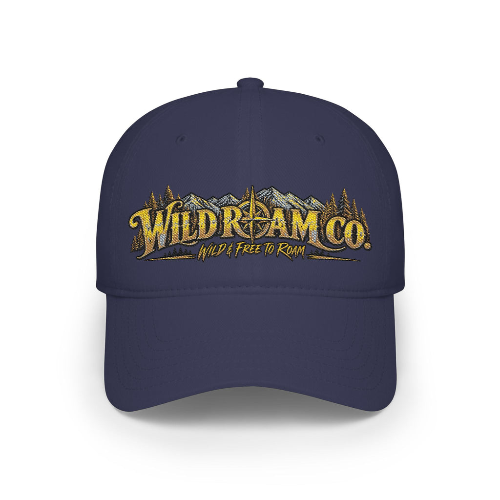 Wild Dream Co. Embroidered Baseball Cap — Adventure Logo Low Profile Hat