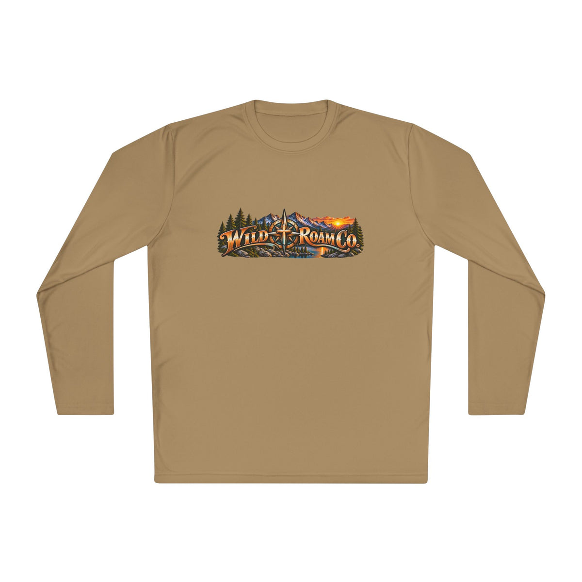 Men's Wild Roam Co. Faith Logo Scene Long Sleeve Tee