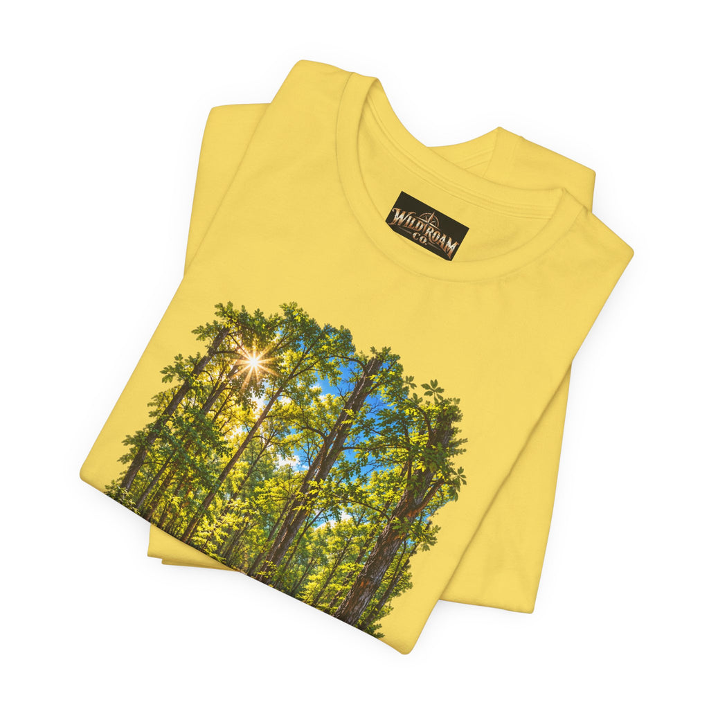 Wild Roam Co Unisex Tee-Psalms 119:105 Nature Path