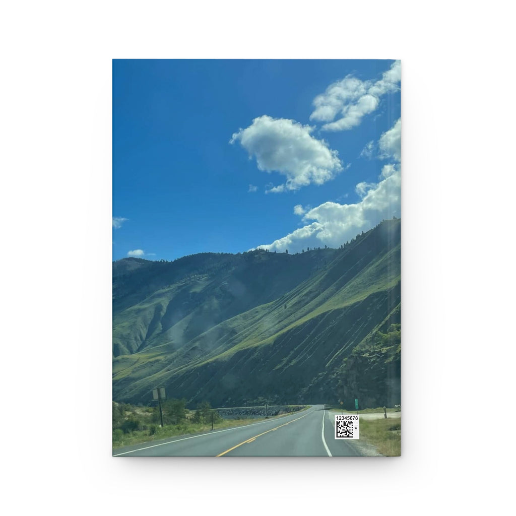 Mountain Road Hardcover Journal — Scenic Travel Notebook (Lined)