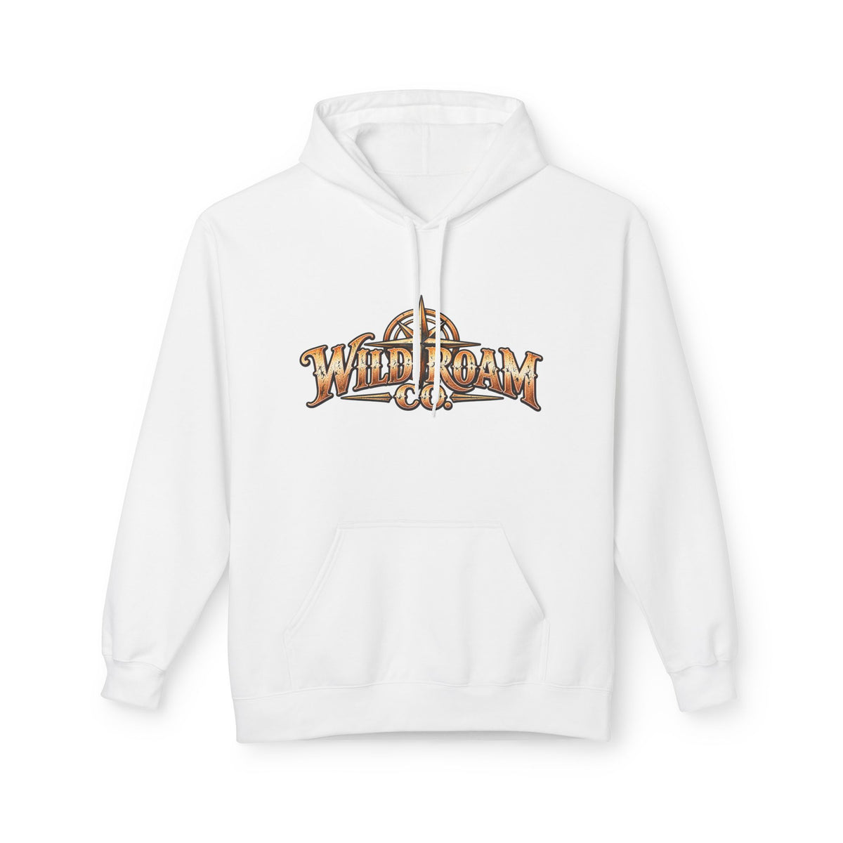 Wild Roam Co Hoodie — "Wild & Free to Roam" Camping Adventure Pullover