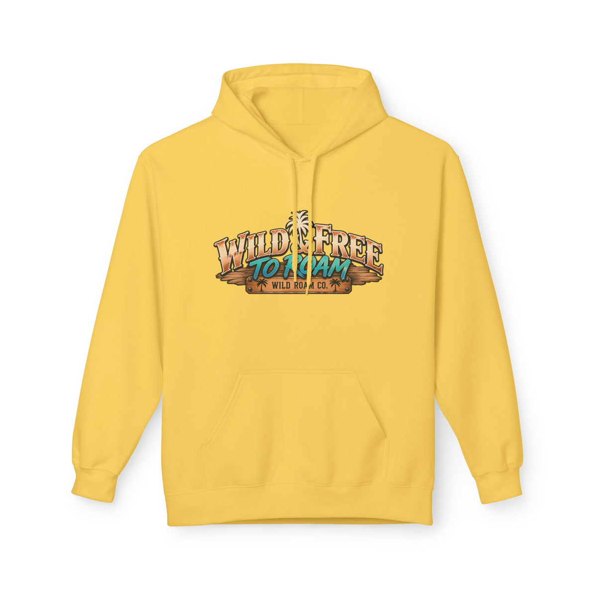Wild Roam Co— "Wild & Free to Roam" Camping Graphic Hoodie