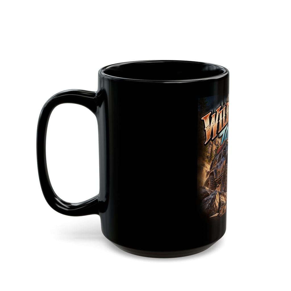 Wild & Free to Roam Mug — Off-Road Jeep Adventure Coffee Cup