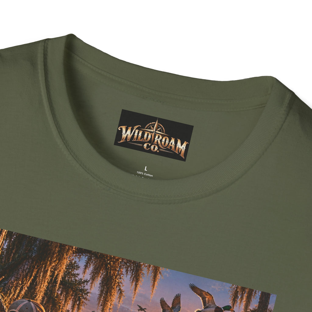Wild & Free to Roam T-Shirt — Vintage Outdoor Sunset Adventure Tee