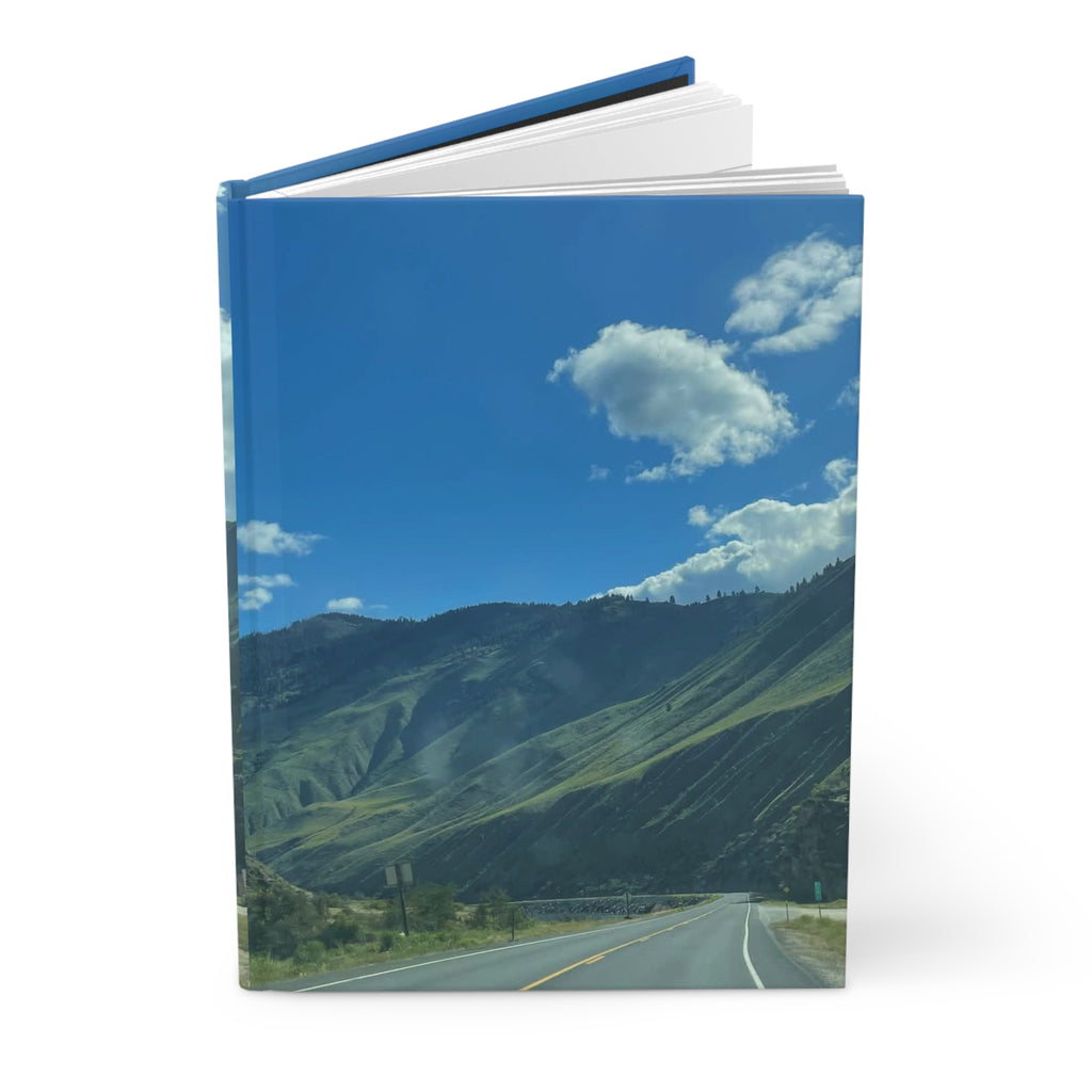Mountain Road Hardcover Journal — Scenic Travel Notebook (Lined)