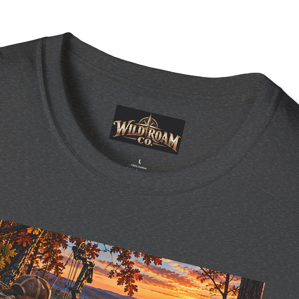 Wild & Free to Roam T-Shirt — Scenic Wilderness Sunset Adventure Tee