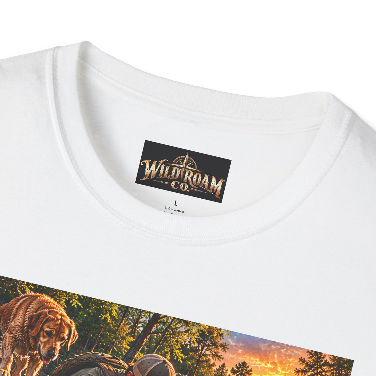 Wild & Free To Roam T-Shirt — Outdoor Fishing Adventure Graphic Tee