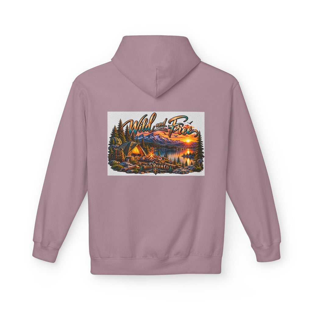 Wild Roam Co— "Wild & Free to Roam" Camping Graphic Hoodie