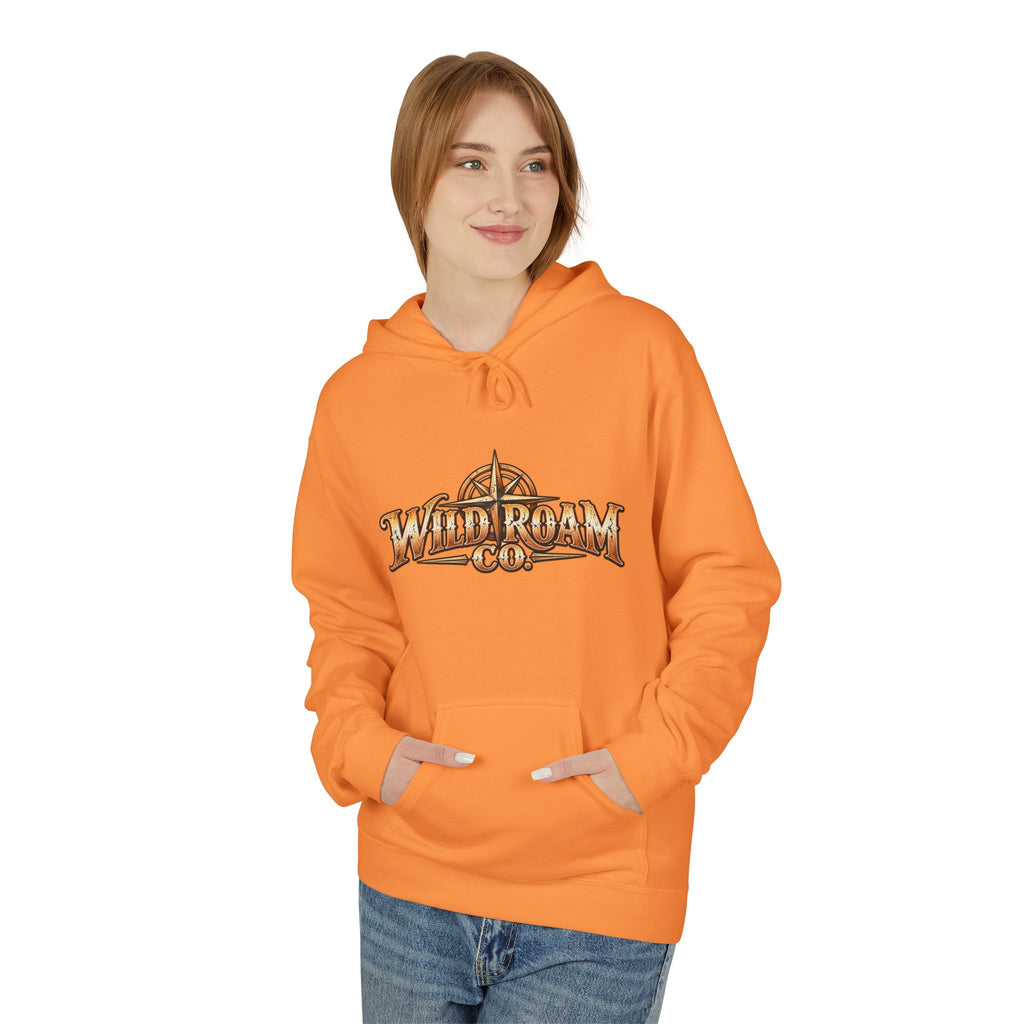 Wild Roam Co Hoodie-- Beach Bonfire Surf Graphic Hoodie