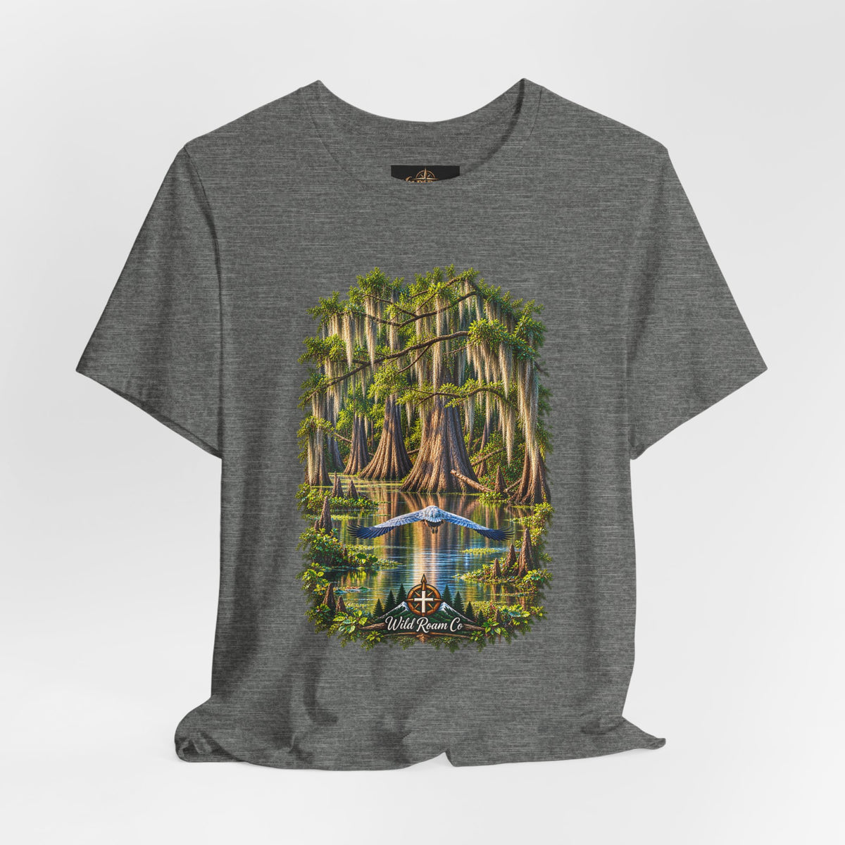 Wild Roam Co Unisex Tee-- Isaiah 40:31 Bayou Bird