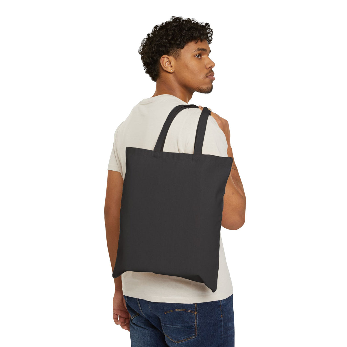 Canvas Tote Bag — "The Heavens Declare the Glory of God" Campfire Christian Tote