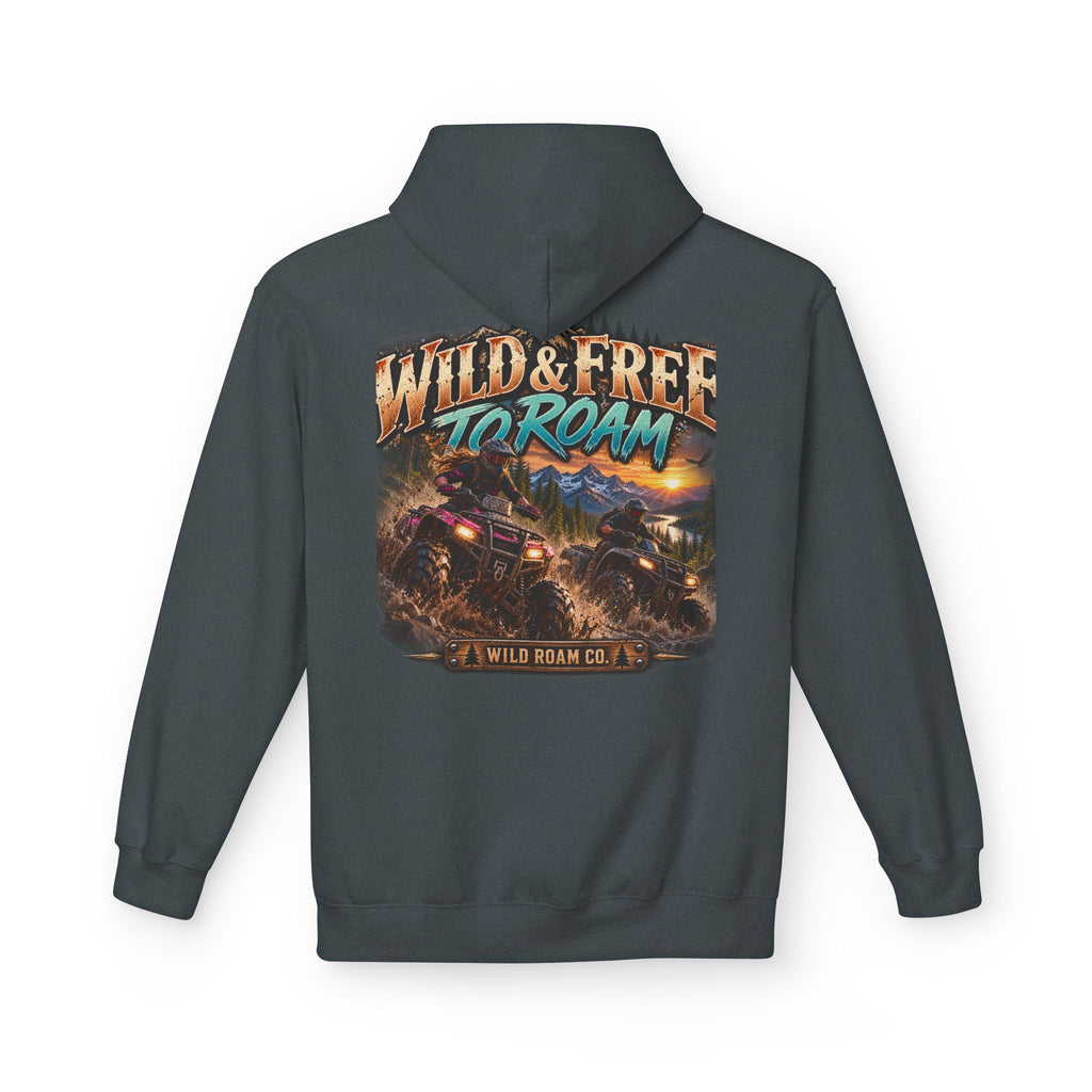 Wild & Free to Roam Hoodie — Off‑Road Adventure Graphic Hoodie