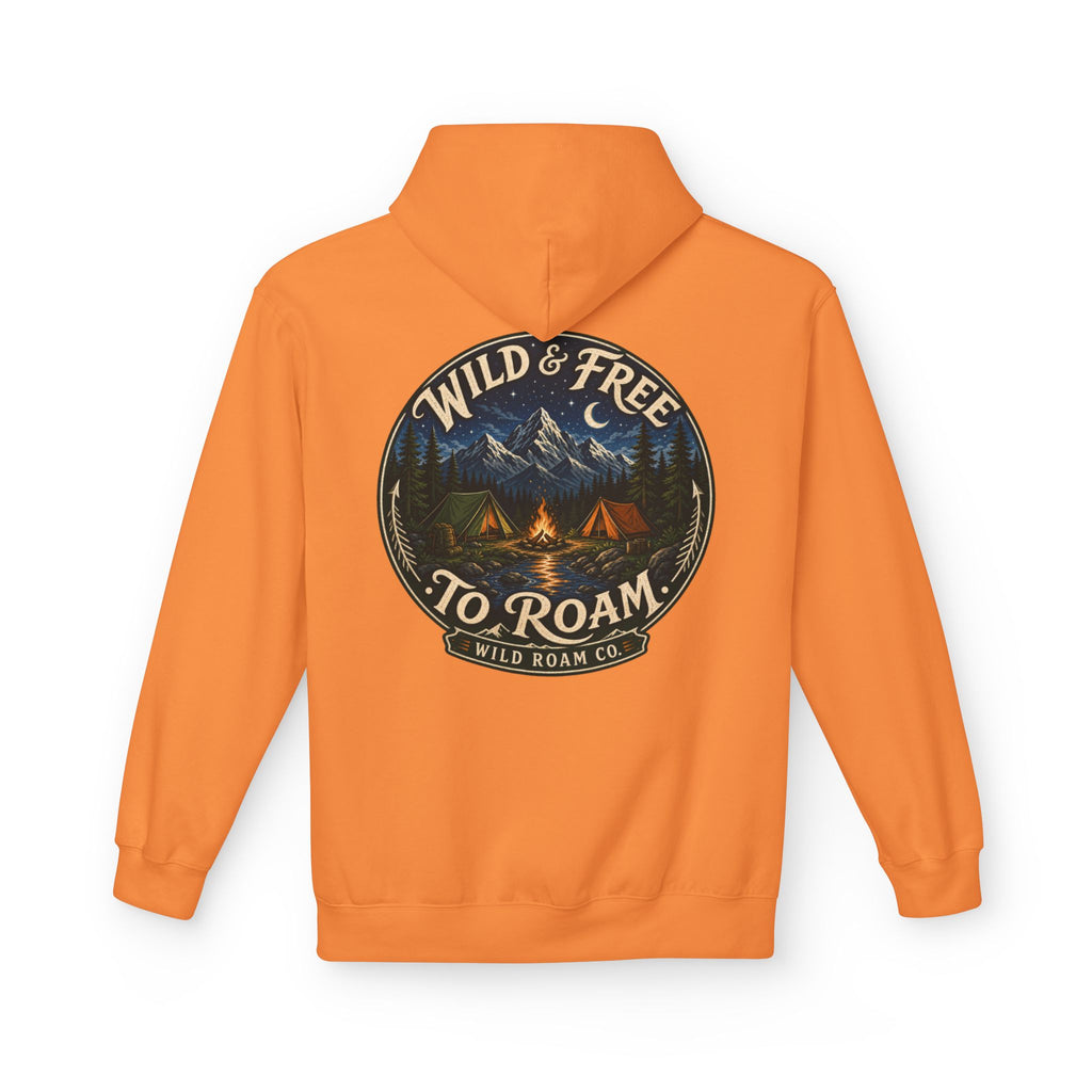 Wild & Free Hoodie — Wild Roam Co Camping Adventure Pullover