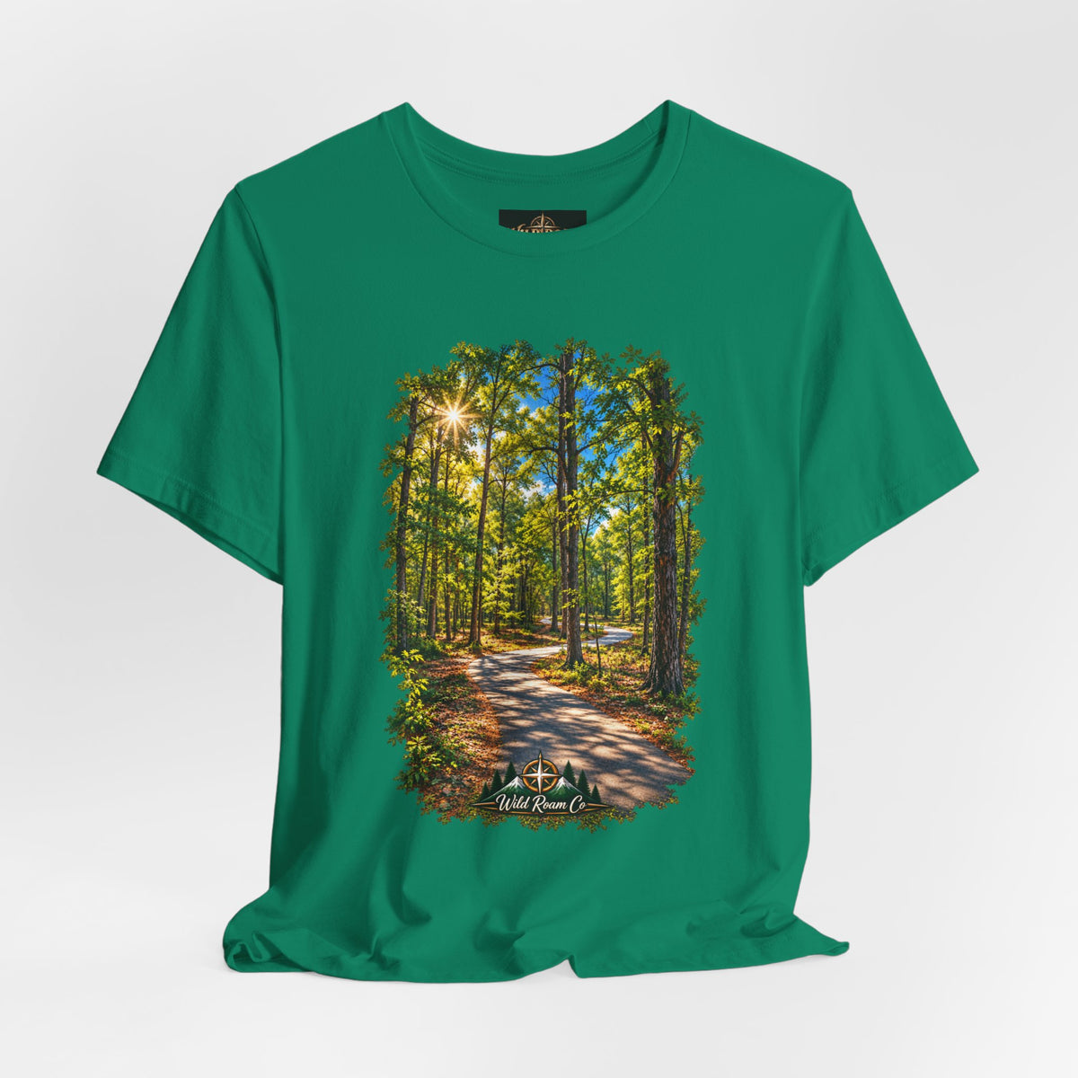 Wild Roam Co Unisex Tee-Psalms 119:105 Nature Path