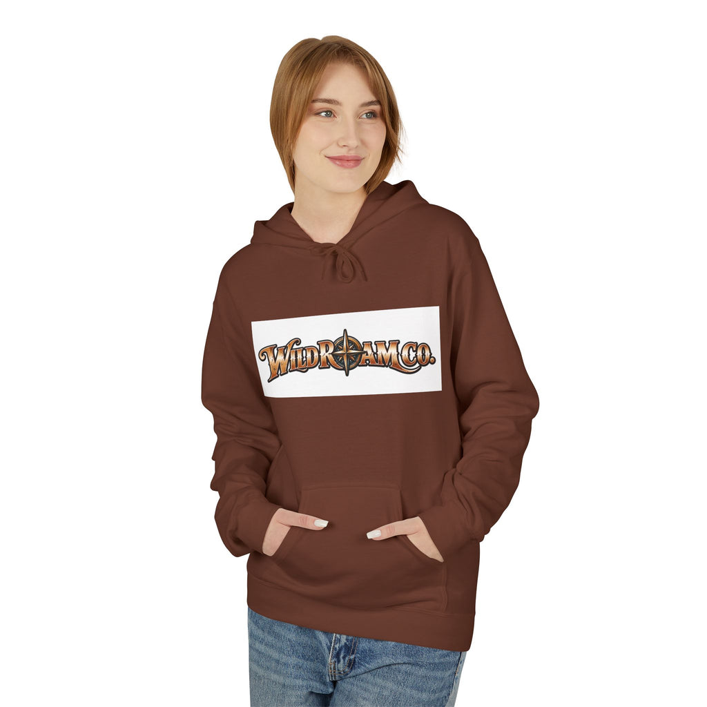 Wild & Free Hoodie — "Wild & Free to Roam" Ducks Graphic Pullover