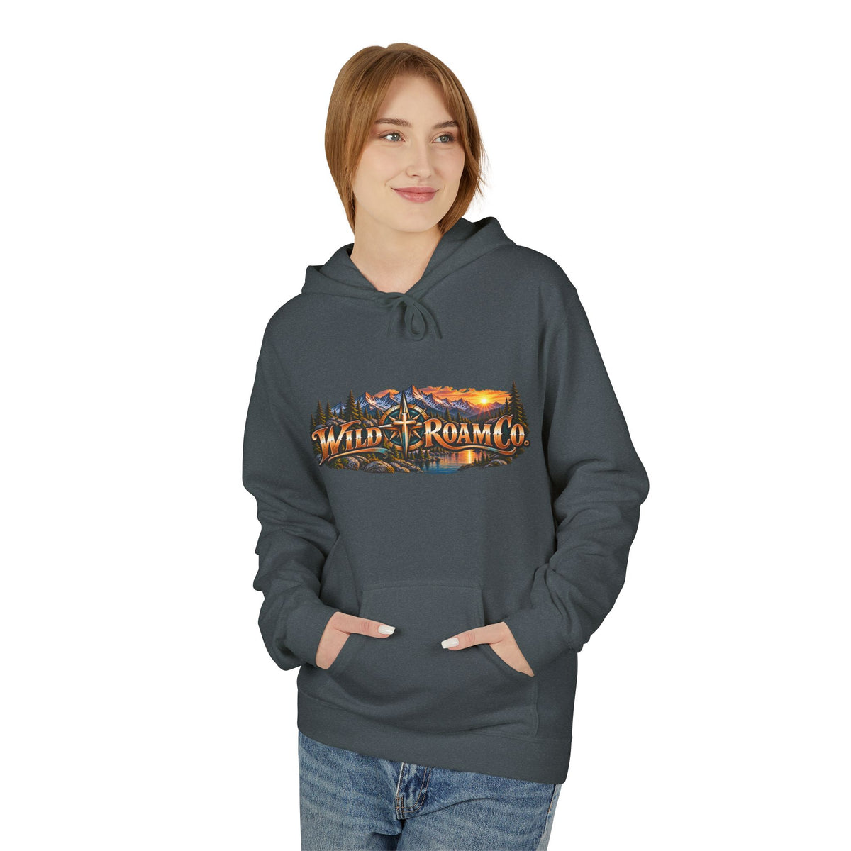Women's Be Still Hoodie — 'Be Still and Know That I Am God' Scenic Christian Hoodie