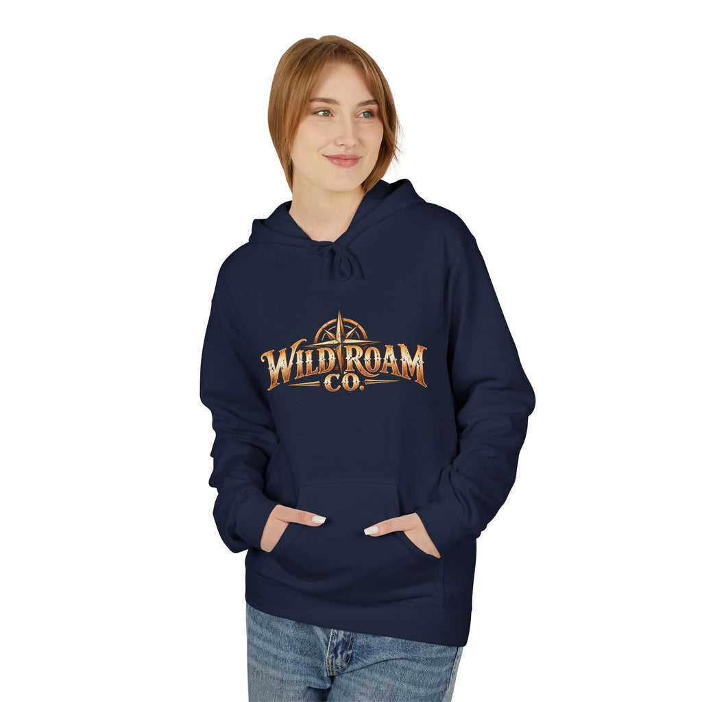 Wild Roam Co. Men's Hoodie — Sunset Kayak Graphic Hoodie