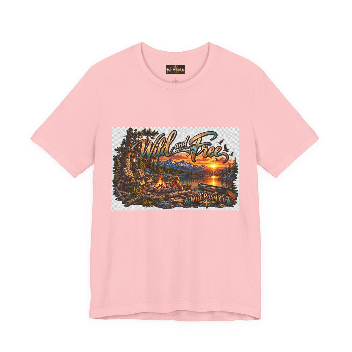 Wild & Free Campfire Sunset Tee