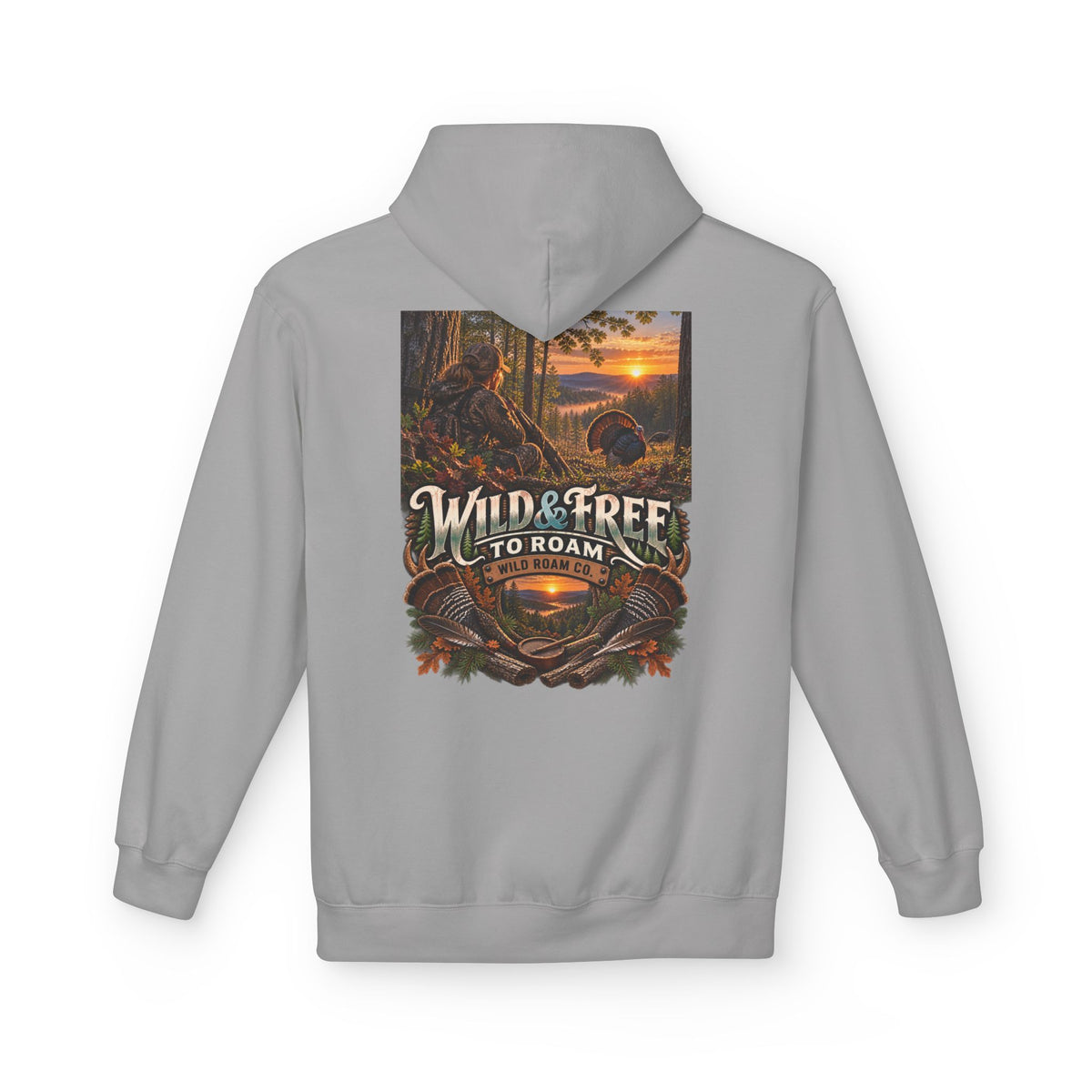 Wild Roam Co- Nature  Turkey Graphic Hoodie
