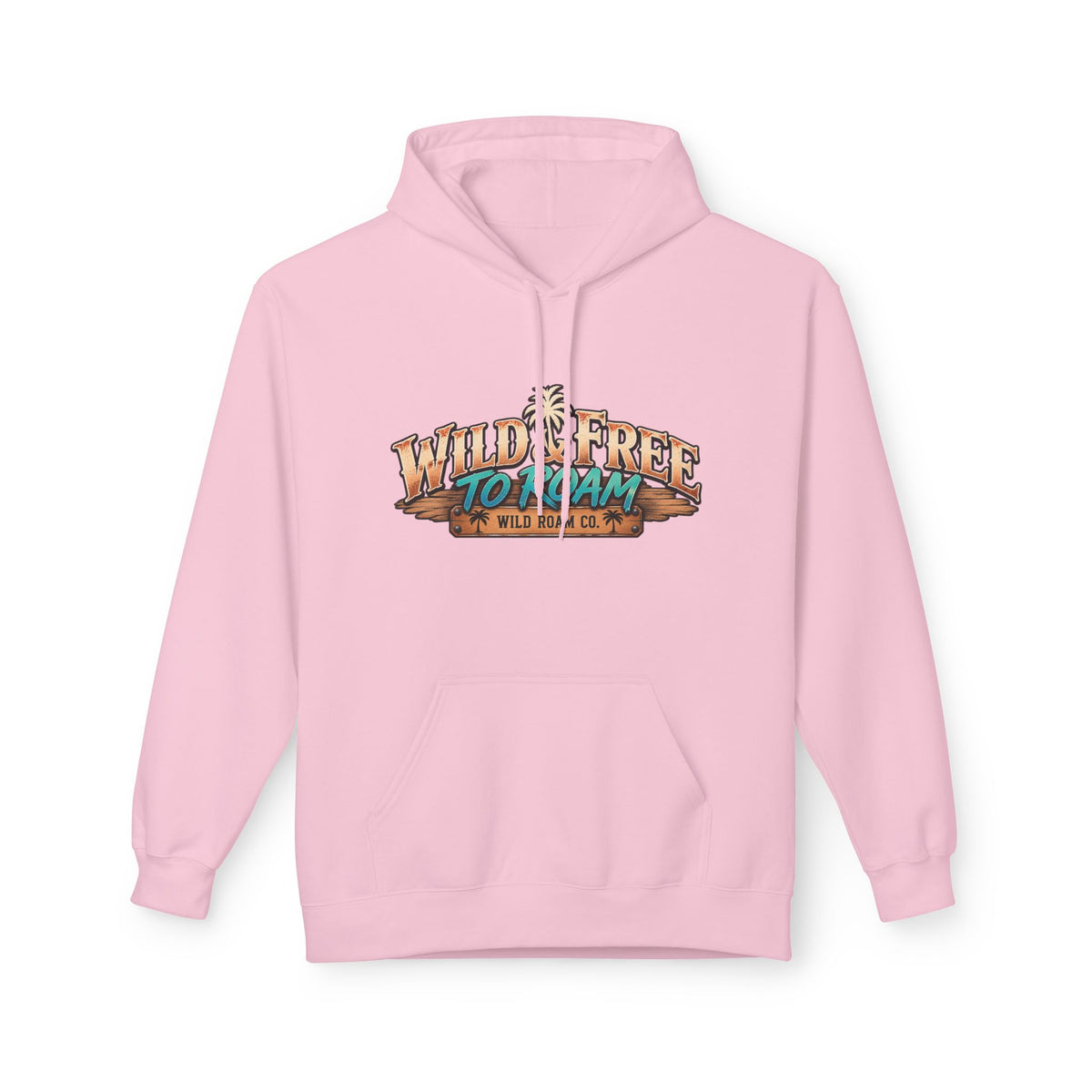 Wild Roam Co— "Wild & Free to Roam" Camping Graphic Hoodie