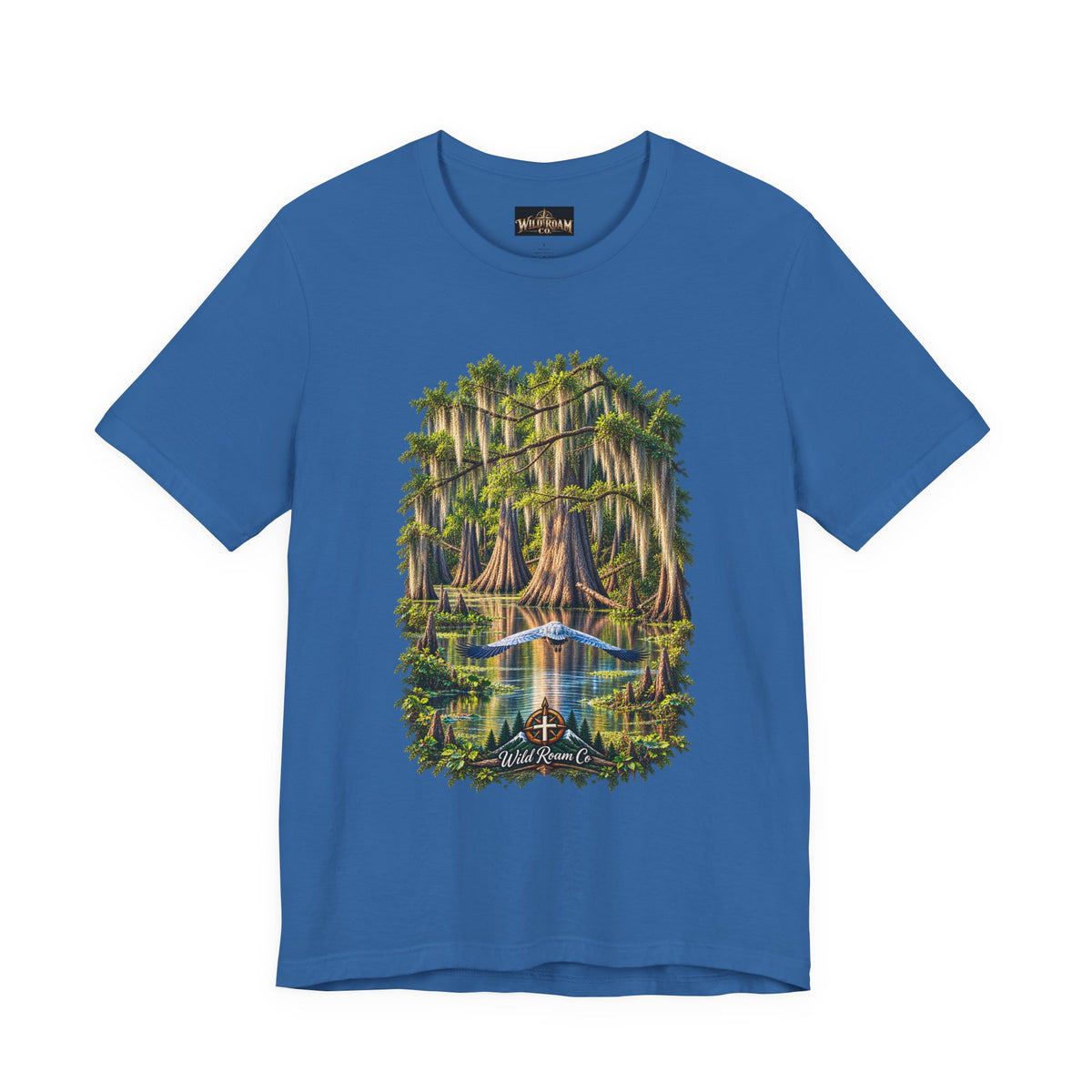 Wild Roam Co Unisex Tee-- Isaiah 40:31 Bayou Bird