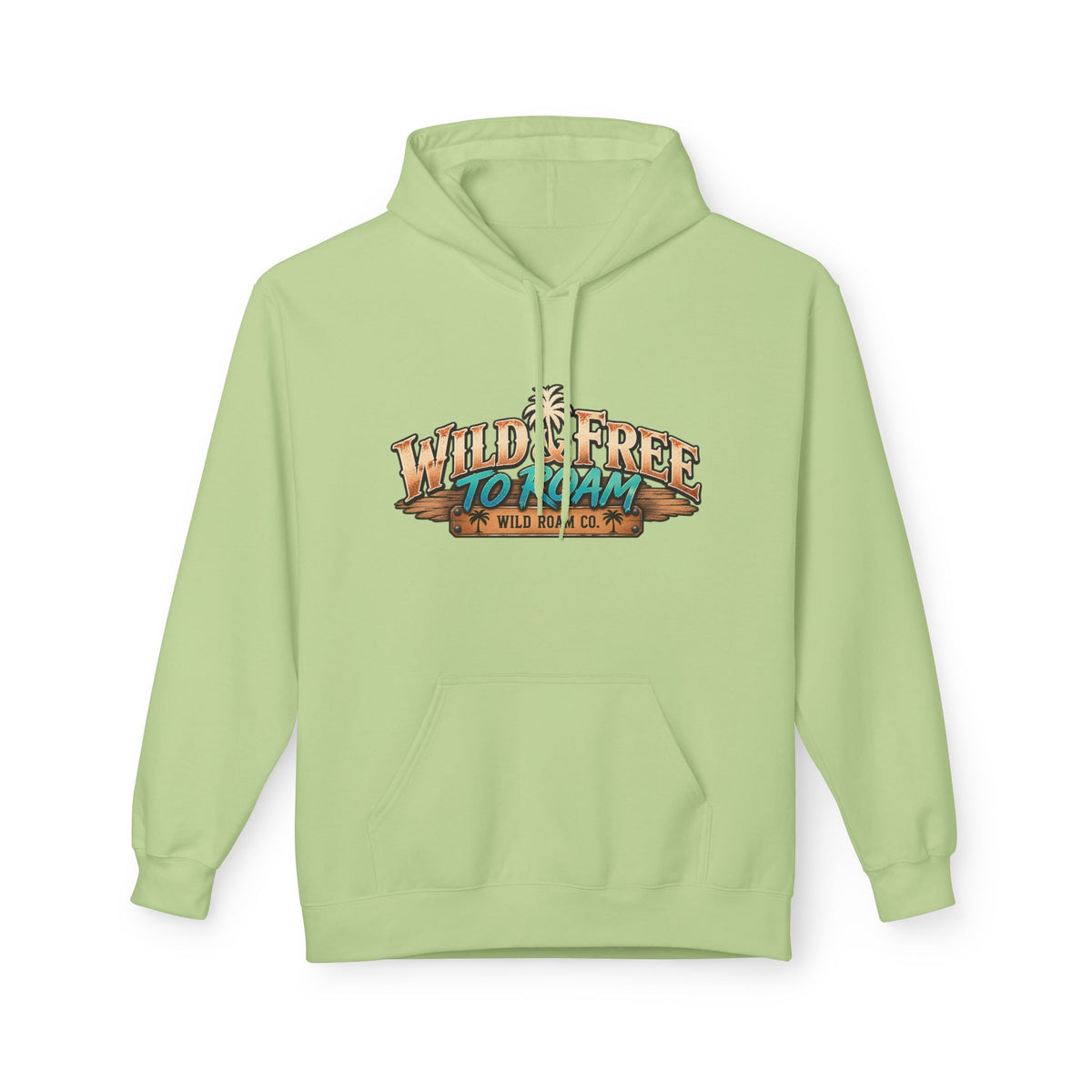 Wild Roam Co— "Wild & Free to Roam" Camping Graphic Hoodie