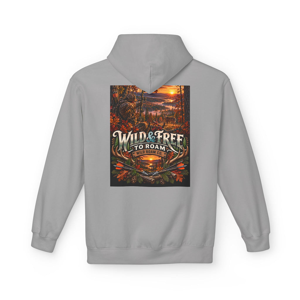 Wild & Free Hoodie — 'Wild & Free To Roam' Outdoor Bow Adventure Pullover