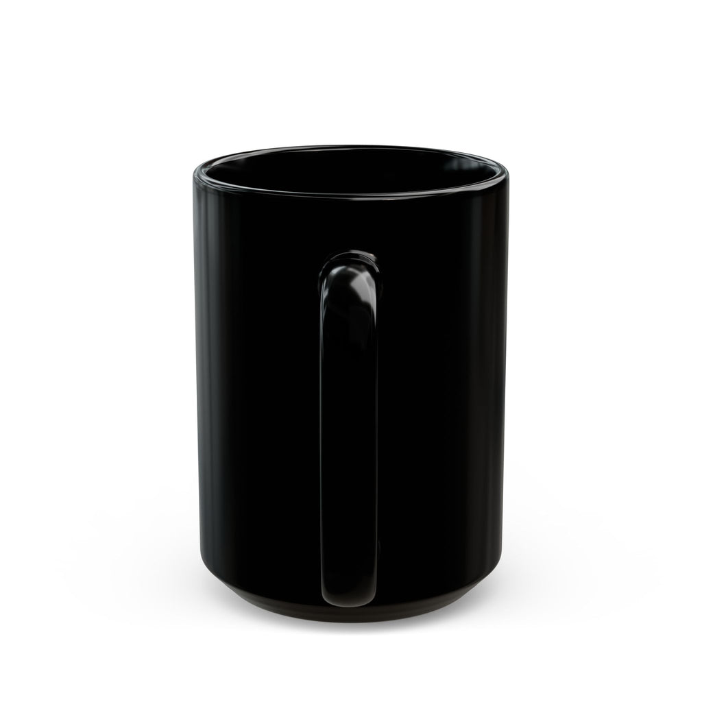 Inspirational Spiderweb Nature Mug — "This is the day the LORD has made; rejoice" (Black 11oz/15oz)