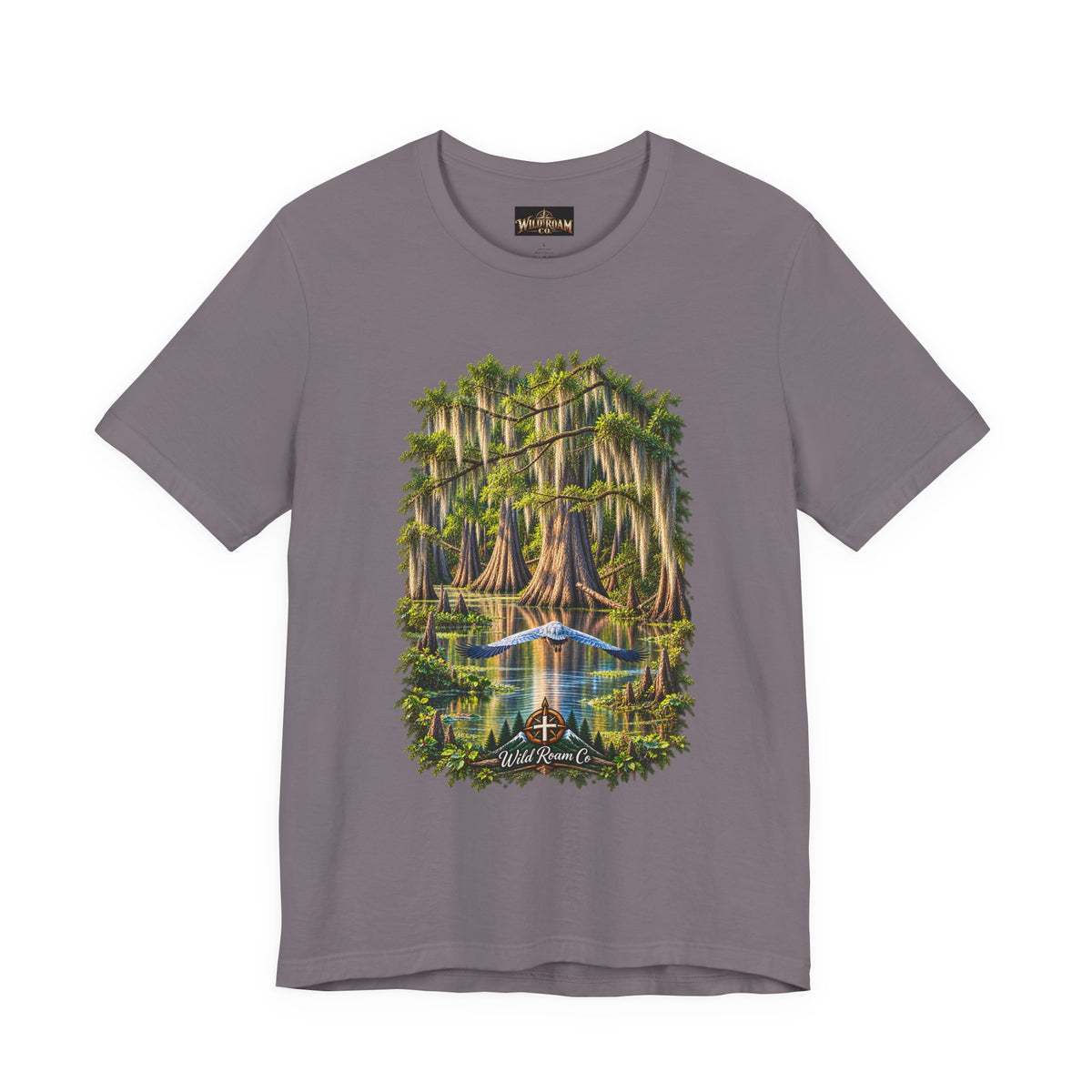 Wild Roam Co Unisex Tee-- Isaiah 40:31 Bayou Bird