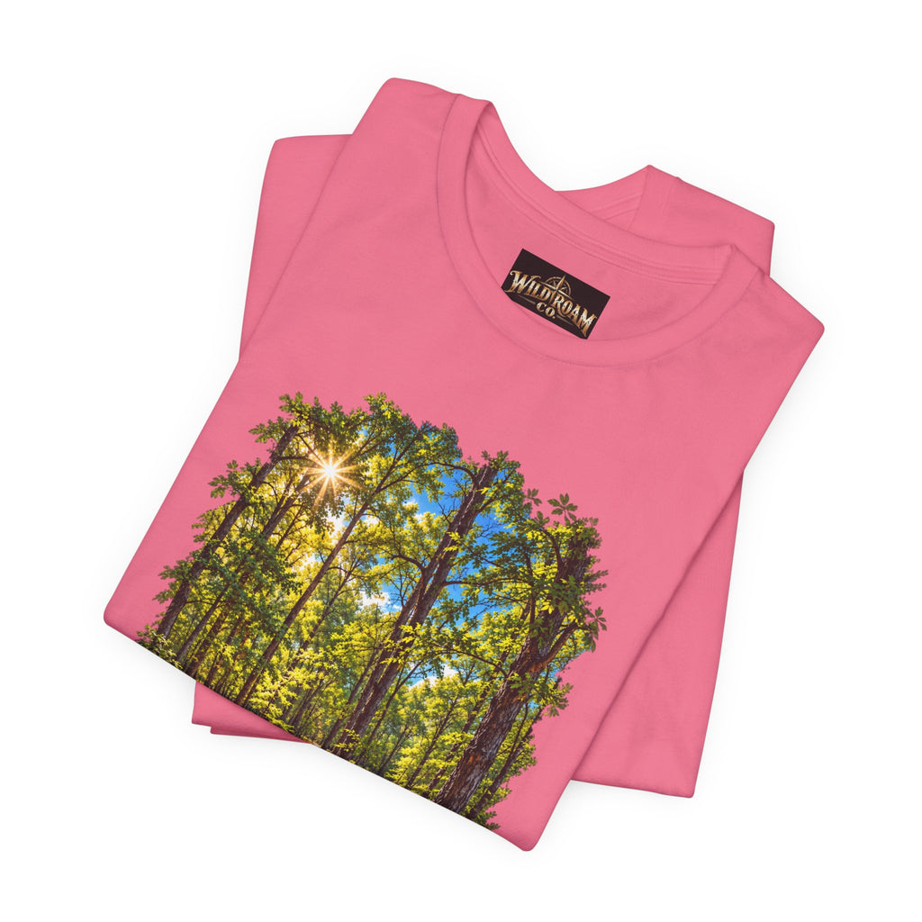 Wild Roam Co Unisex Tee-Psalms 119:105 Nature Path