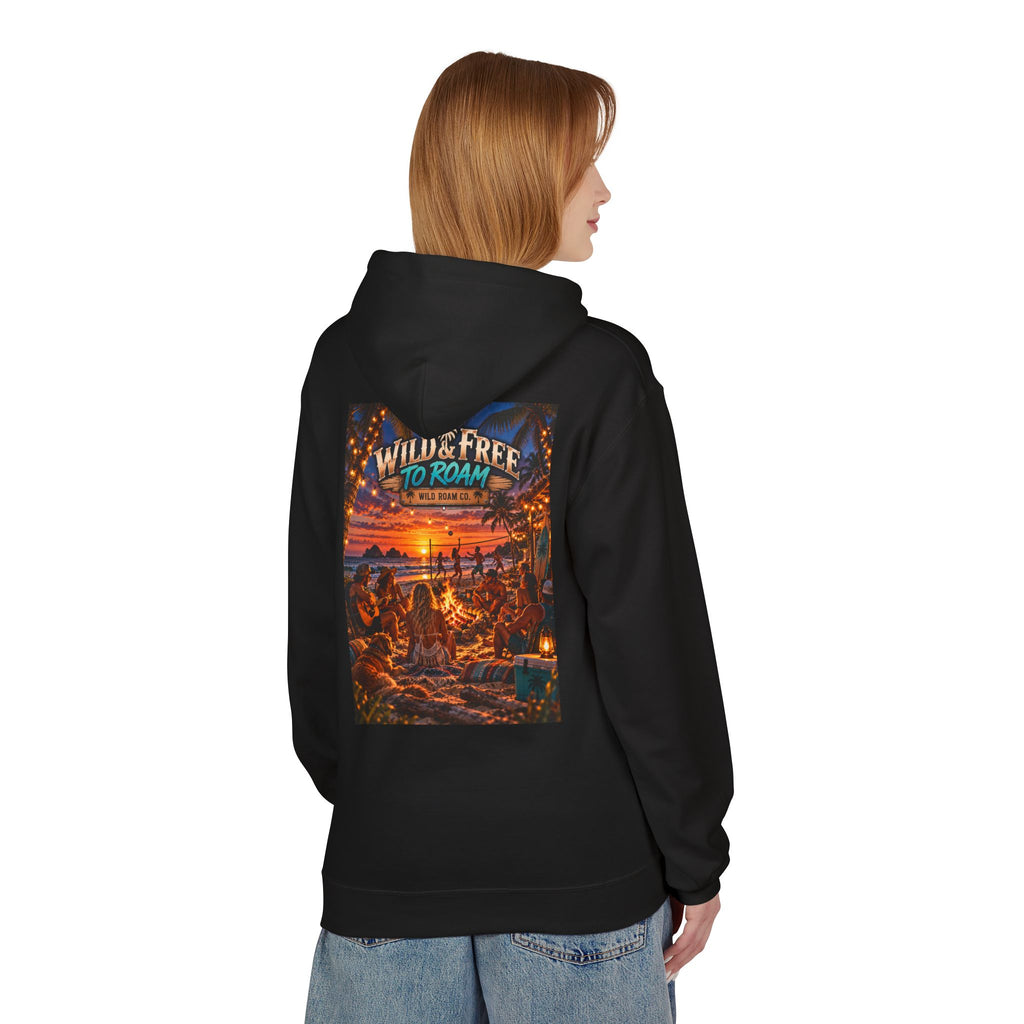 Wild & Free to Roam Hoodie — Sunset Beach Party
